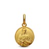 Szkaplerz Karmelitański. Matka Boska Szkaplerzna. Serce Jezusa. Medalik złoty. Gold Urbanowicz