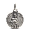 Święta Agnieszka. Srebrny medalik. 18 mm 2,96 g