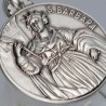 Święta Barbara, medalion srebrny, 25mm,  7,1 g