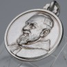 Święty Ojciec Pio. medalik srebrny, 18 mm 3 g