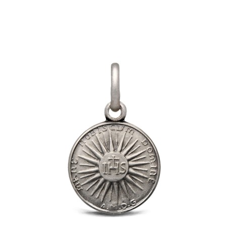 Srebrny Medalik IHS. 12mm, 1,3g