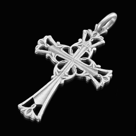 Ażurowy krzyż srebrny 2,4 g krzyżyk ze srebra. Gold Urbanowicz 