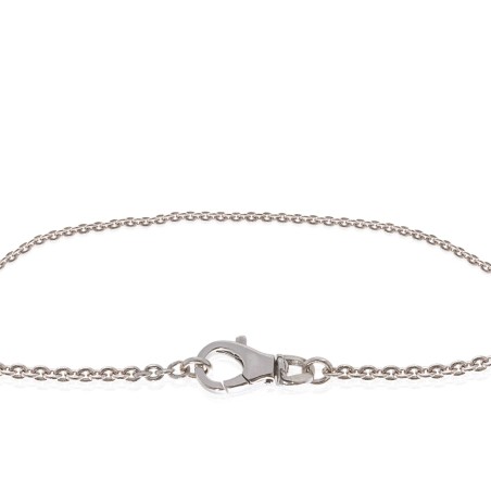 Srebrny łańcuszek rodowany.  Długość 60 cm.  Gold Urbanowicz