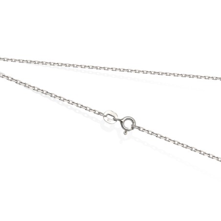 Cieniutki ańcuszek srebrny  45 cm  - pieknie błyszczy Gold Urbanowicz Jubiler Płock