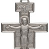 Duży Srebrny krzyż Świętego Damiana.  19,2 g