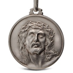 Ecce Homo - oto człowiek, Jezus Cierpiący, medali srebrny