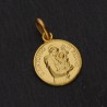 Święty Antoni Padewski. Złoty medalik, 12 mm 1,65 g