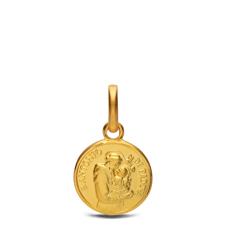 Święty Antoni z Padwy, 1,1 g  Mały Złoty medalik Gold Urbanowicz jubiler