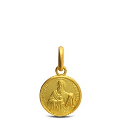 Święty Paweł.  Złoty medalik. 10mm