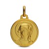 Archanioł Gabriel. medalik złoty.  4,1 g  18mm,    Gold Urbanowicz