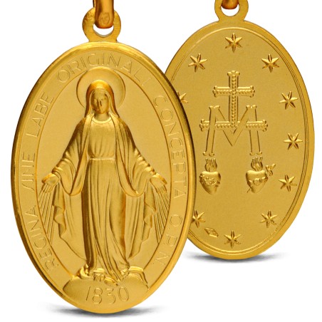 Cudowny Medalik.  Medalion ze złota.  Gold Urbanowicz  jubiler Gdynia