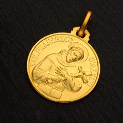 Medalik Św Franciszka na prezent
