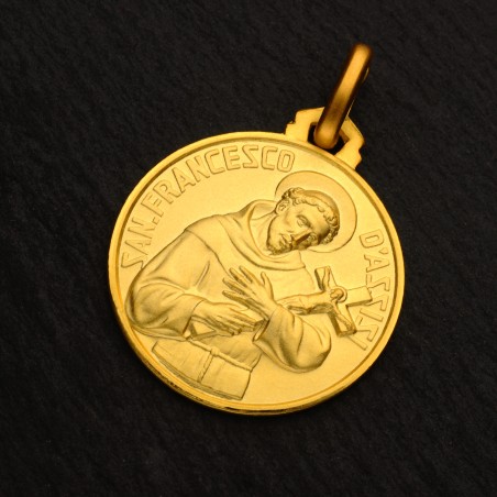 Medalik Św Franciszka na prezent