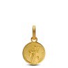 Jan Chrzciciel malutki  Złoty medalik  10 mm,  Medalik Jana Chrzciciela. Gold Urbanowicz