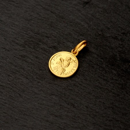 Gold Urbanowicz  - Jan Chrzciciel.  Złoty medalik  - Medalik Jana Chrzciciela.