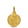 Jan Chrzciciel.  Złoty medalik  14 mm,  Medalik Jana Chrzciciela. Gold Urbanowicz