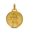 Jan Chrzciciel.  Złoty medalik  18mm,  Medalik Jana Chrzciciela. Gold Urbanowicz