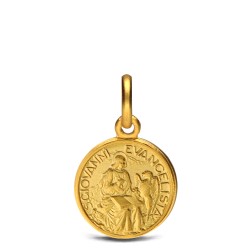 Złoty medalik - Św Jan Ewangelista.  Gold Urbanowicz - Wrocław