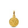 Medalik złoty św Jerzego. Malutki średnica 10mm, sklep Gold Urbanowicz