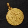 Medalik św Krzysztof - złoto 585, 21mm. sklep Gold Urbanowicz