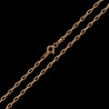 Elegancki,  złoty łańcuszek -42 cm  4,5 g łańcuszek ze złota.  Gold Urbanowicz jubiler Wrocław