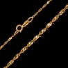 Piękny złoty łańcuszek 45 cm 1,4 g Prezent na Komunię. Gold Urbanowicz