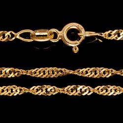 Ekskluzywny złoty łańcuszek 45 cm 3,3 g  Gold Urbanowicz