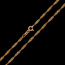 Elegancki złoty łańcuszek 50 cm 3,6 g   Gold Urbanowicz,
