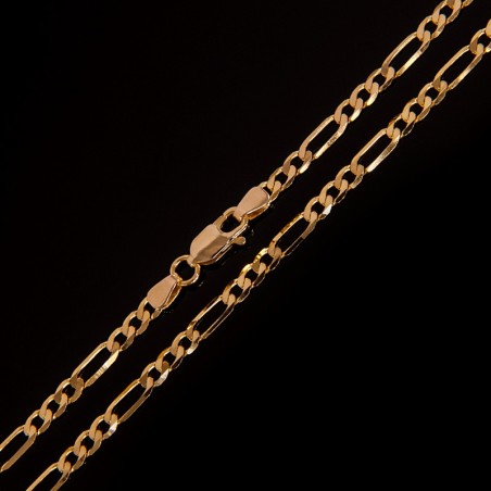 Złoty łańcuszek. Figaro.  50 cm 5,8 g   Gold Urbanowicz