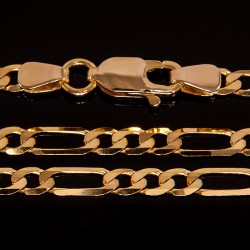 Złoty łańcuszek, nowoczesny splot, 45 cm  Jubiler Gold Urbanowicz Olsztyn