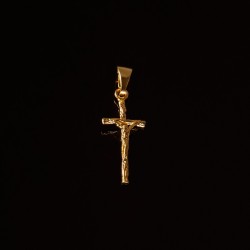 Krzyżyk złoty. Papieski. delikatny i lekki. Gold Urbanowicz 0,6 g