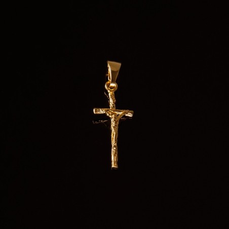 Krzyżyk złoty. Papieski. delikatny i lekki. Gold Urbanowicz 0,6 g