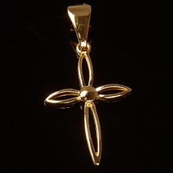 Elegancki złoty krzyżyk. 1 g