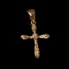 Złoty krzyżyk z  piękną cyrkonią. Gold Urbanowicz 0,8 g