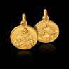 Szkaplerz Karmelitański. Matka Boska Szkaplerzna. Medalik złoty. Gold Urbanowicz Kielce