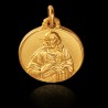 Medalion - Matka Boska Szkaplerzna, medalik złoty -Szkaplerz Karmelitański.   Gold Urbanowicz złotnik online wrocław