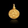 Medalik ze złota - Matka Boża z Góry Karmel. Złoty medalik Gold Urbanowicz złotnik online Szczecin