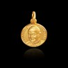 Papież Franciszek. Złoty medalik Medalik Papieża Franciszka. Gold Urbanowicz Warszawa