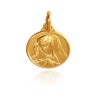 Medalik ze złota - Matka Boska Cierpiąca.  Złoty medalik. Gold Urbanowicz Lublin