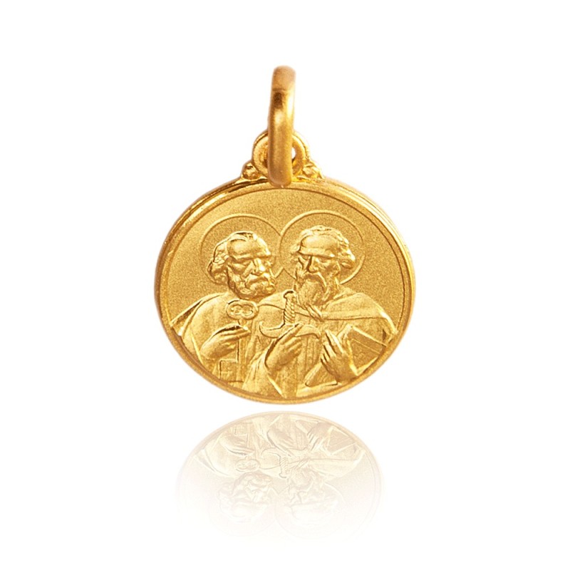 Święty Piotr i Paweł 2,2 g , 14mm, Złoty medalik Gold Urbanowicz Święty Piotr i Paweł 2,2 g , 14mm, Złoty medalik Gold Urbanowicz