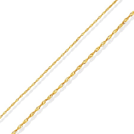Złoty łańcuszek na Komunię, 42 cm 1,3 g  Gold Urbanowicz