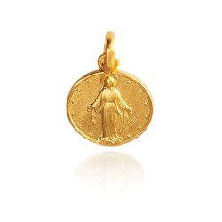 Złoty medalik -Najświętsza Maria Panna Niepokalanego Poczęcia. Gold Urbanowicz