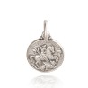 Święty Jerzy. Patron artystów, żołnierzy, wędrowców. Srebrny medalik.  14 mm   1,9 g Gold Urbanowicz